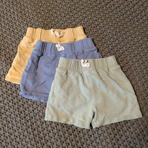 Gerber Kids 2T Shorts – 3-Pack, Cotton, Pockets